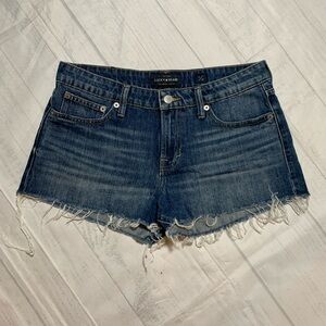 Lucky Brand The Cut Off shorts. Size 4/27.